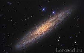 Галактика NGC253 в созвездии Скульптора